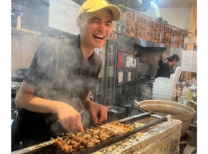 美味しいやきとんがグルメサイトでも高評価！活気のあるお店です♪