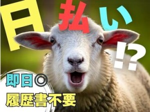 年齢不問！日払いOK★未経験でもカンタンなお仕事！