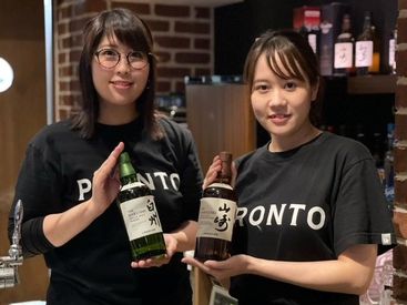 朝～夕方のカフェ営業から、
照明を落として夜の営業にスイッチ♪
オシャレなカ�フェも、活気あるサカバも
欲張りに楽しめます!!