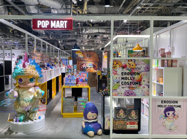 ★POP MART　渋谷PARCO店★
フリーターさん・学生さん大歓迎♪
ぜひお気軽に応募ボタンをCLICK！