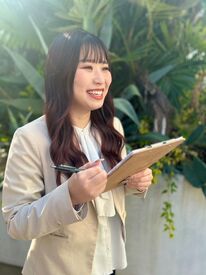 《女性活躍中！》仕事の話だけでなく、
趣味やファッション、プライベートのことまで
気軽に相談できる雰囲気も魅力の一つです♪