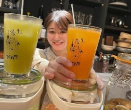 野菜を使用したベジフルサワーは阿酒羅オリジナル◎
女性に人気の一杯＊