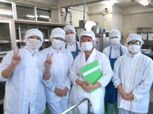 未経験大歓迎！
安定企業で1から仕事を覚えていける環境です◎