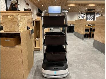 お片付けロボットもいるので
片付けも楽々です★