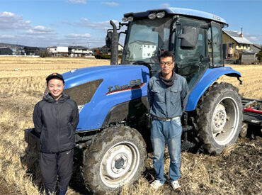 ～田植えから収穫まで～
難しいことはないので未経験も安心◎
しっかりサポートするので知識ゼ��ロでも応募OK！