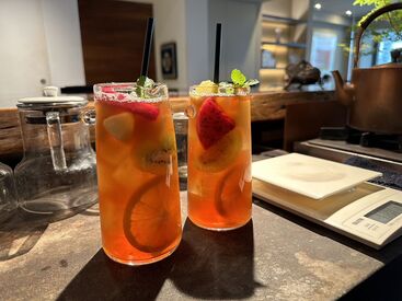 接客サービスが好きな方、
食へのこだわりをお持ちの方、
将来カフェや飲食店独立したい方も応援します♪