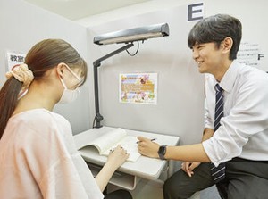 得意な1教科から始められるので、未経験も安心です！また保護者対応は基本社員がおこなうので、皆さんは授業に集中できます！