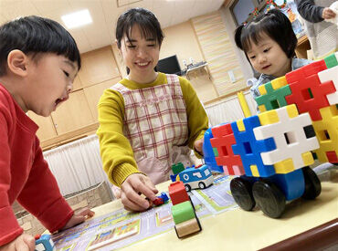 「楽しかったよ～！ありがとう！！」
子どもたちの笑顔に働く私たちも元気に★
一緒に楽しむ気持ちがあればOK！
