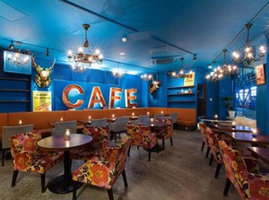宇田川カフェは、
渋谷で有名な"元祖・夜カフェ"！
モデルさんなどのお忍び来店も多数♪
