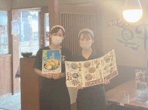 ＼ラーメン好き大・集・合!!!／
お財布にも嬉しい…まかないあり◎
真中のメニューがお得に食べられる★