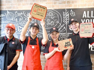 「ピザが好き！」「家や学校から通いやすいから」etc.
応募のキッカケはこれだけでもOK★経験者優遇◎