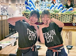 天神パルコのもつ鍋屋さん♪
駅直結で通勤ラクラク◎
雨の日だって濡れずに出勤！
お仕事前後にお買い物も♪