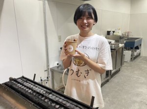 お祭りでベビーカステラは絶対買う！
そんな方必見です◎
あの美味しい香りに包まれて働けます♪