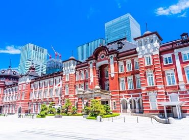 ≪アクセス良好≫
東京駅の中なので通うのもラクラク◎
仕事終わりにお買い物もしやすいです！