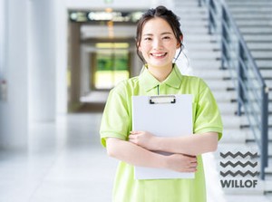 《未経験も安心》
利用者さんとの会話や日常のサポートを通じて、感謝の言葉がやりがいに！
人と接することが好きな方、大歓迎♪