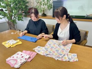 服装・髪型も自由なのでわざわざイメチェンする必要はなし！
働きやすい服装でお越し下さい♪