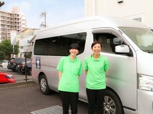 すきま時間を活用できるのが魅力♪
入社前の事前見学も大歓迎です！
講習があるので運転ブランクがある方も必見◎