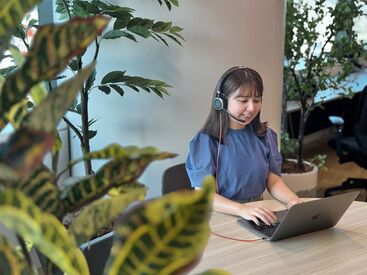 バーチャルオフィスでコミュニケーションも密に取れます♪
わからないことも、質問すればすぐに解決！頼れる先輩がいます◎