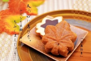 広島銘菓」老舗のもみじ饅頭販売♪