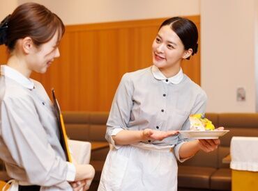 全国のグループ100店のメニューが20％OFFで楽しめる割引も好評♪
カフェにイタリアン、お好み焼きまでWで美味しいバイトです★