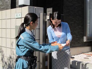 慣れるまでは、先輩スタッフが同行して丁寧にサポート！
未経験の方も安心してお仕事を始めることができます◎