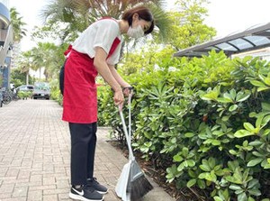 いつものお掃除感覚でOK！
慣れたら1人でマイペースにお仕事できますよ◎