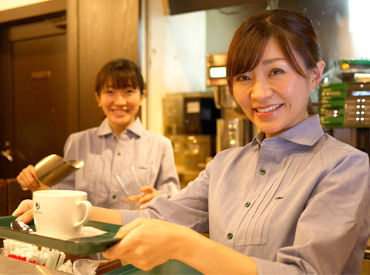 お洒落＆ゆったりくつろげるお店♪
★カフェタイムは癒し空間
★バータイムはオトナ空間
バリスタ＆バーテンダーも目指せます！