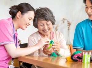 ≪明るくキレイな施設で働きやすい≫
資格・経験を活かせる！
久々のお仕事復帰にも◎
※写真はイメージ