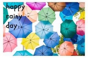 お気に入りの傘で雨の日も素敵な1日に☆