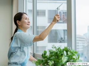 道具は普段日常で使用する掃除機やモップを使用！
きちんと研修しますので
初めての方でも安心してお仕事を始められます！