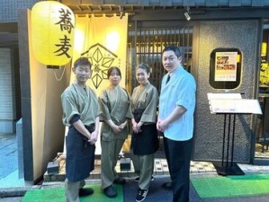 オープンしたての綺麗な店舗☆
新店だから、みんな一斉にスタート！
イチから人間関係を作れます◎