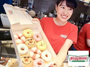 ＼出勤時はドーナツ無料♪／バレンタインシーズン限定！チョコ好き必見のドーナツがたくさん！見ているだけで癒されます◎