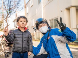 ★配る順路や目印などの
覚え方のコツを教えます◎
順路帳などもあるので、配ってる時に見直しもできます