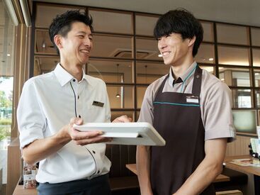 デニーズでは学生さんや主婦さんなど、幅広い年代の方が多数活躍中です♪