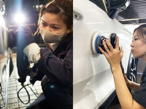 暑い夏を乗り切るため…空調服を貸与♪
その他、熱中症対策グッズも貸与しています◎
※規定あり