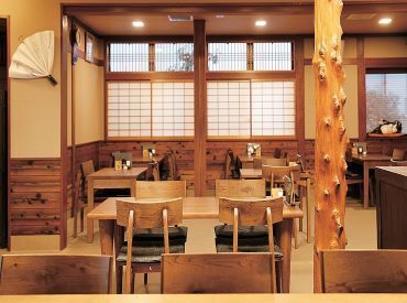 落ち着いていて、“和”がただよう雰囲気♪
スタッフ同士の仲も良く、働きやすい環境でお仕事ができますよ◎