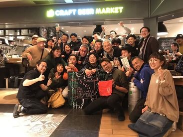 未経験の方でも安心♪ルクア大阪が主催する入店研修あり！あいさつの仕方や館内のルール説明などを行います。