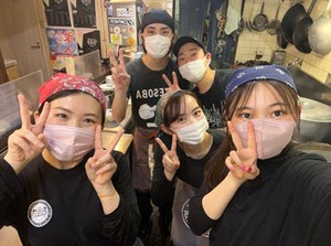 髪色、髪型、ピアス、ネイル全部自由☆彡
自分らしく働ける♪