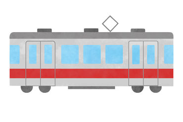 電車の車体・車内の清掃！！
幅広い年代のスタッフが活躍中！
※写真はイメージ