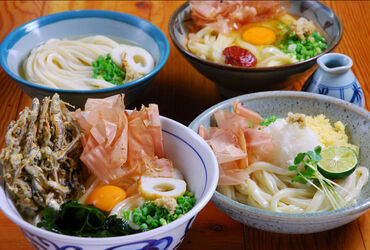 讃岐うどんなど香川の郷土料理が味わえるお店★駅直結のビル地下なので雨の日でも通勤ラクラク★