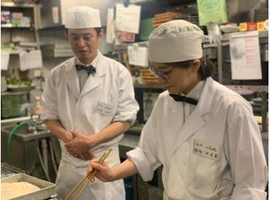 フレドリーなスタッフばかりなので、初日から馴染めちゃいますよ♪
美味しいまかないもお楽しみに★