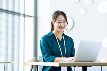 製造会社での営業事務！
制服があるので、
毎朝のコーディネートに
悩むことが無くなるかも★
※画像はイメージ