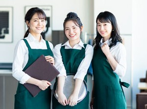 ＼まかないあり◎オシャレもできるカフェ／
友達と一緒に応募も大歓迎！
新しい仲間とお店を盛り上げよう★
※画像はイメージ