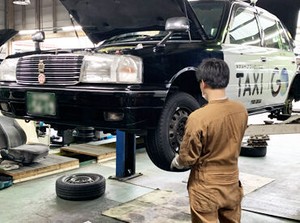 対応するのはタクシー車両のみ！仕事のしやすさもポイントのひとつです★