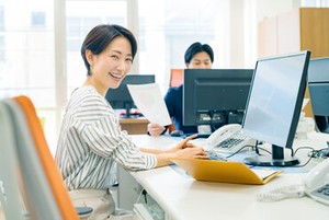 【オフィスワーク未経験OK！】
▽服装はカジュアルで◎
▽きれいなオフィス
▽フルタイムでしっかり働ける！