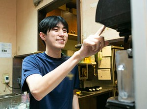 コツコツ作業がお好きな方、歓迎♪
シンプルワーク＆丁寧な研修があるので
バイトデビューの方も安心してスタートできます★