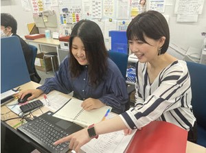 登用試験に合格すれば、無期雇用スタッフとして長期勤務が可能です！
登用実績も多数♪
同じ職場で安定して働けます◎