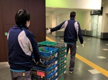 荷物は運ぶだけ◎
荷卸し・品出しは一切ナシ★