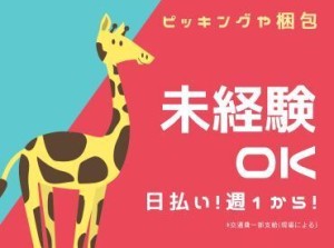 年齢不問！日払いOK★未経験でもカンタンなお仕事！