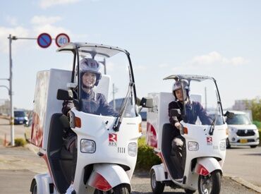 ＼未経験歓迎！／
店舗とお客様先の往復だから
難しいお仕事はありません◎
先輩が丁寧に教えるので安心です！